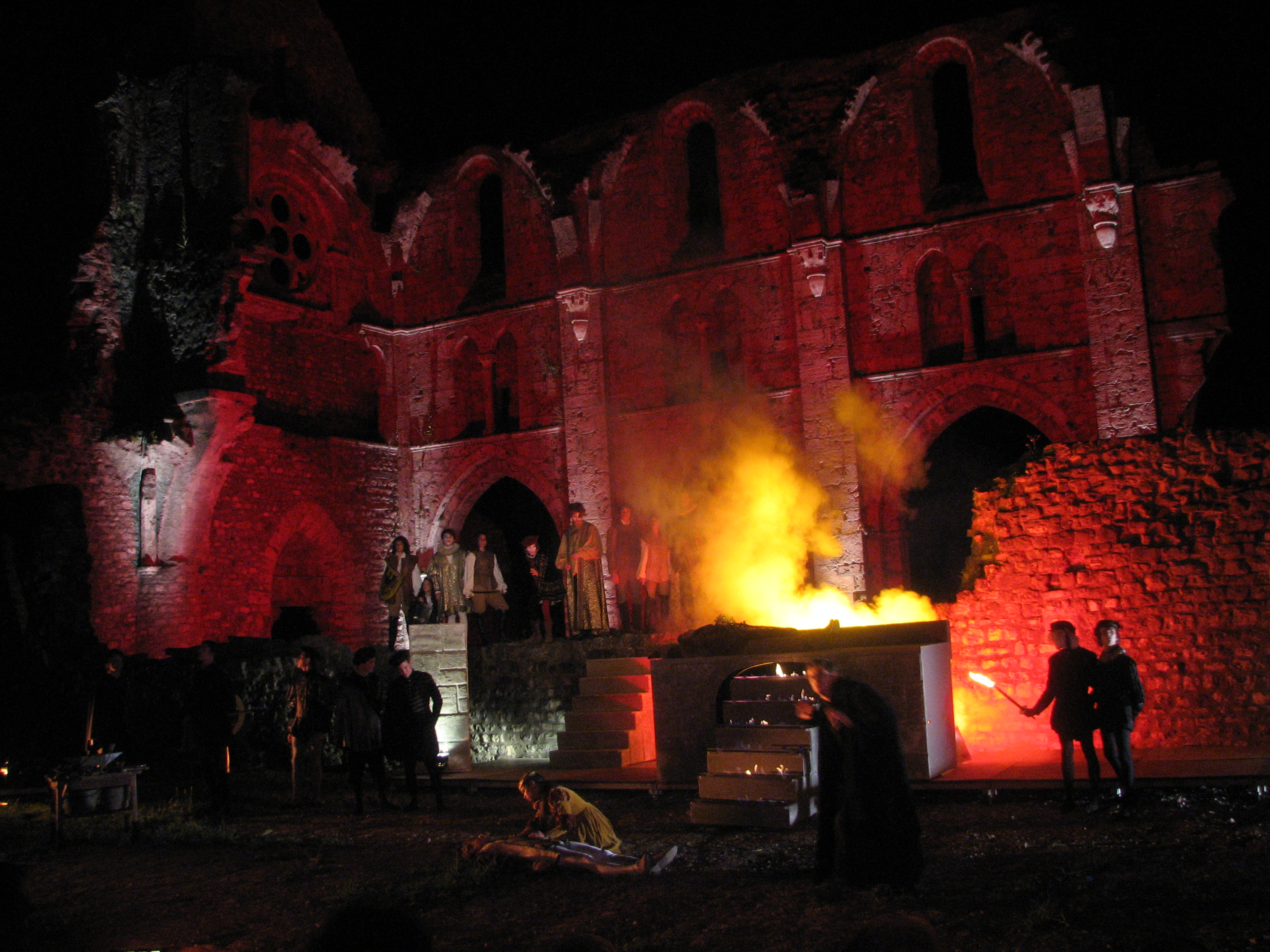 L'Anneau du Nibelung, 2008, Abbaye de Saint-Jean-d’Aulps